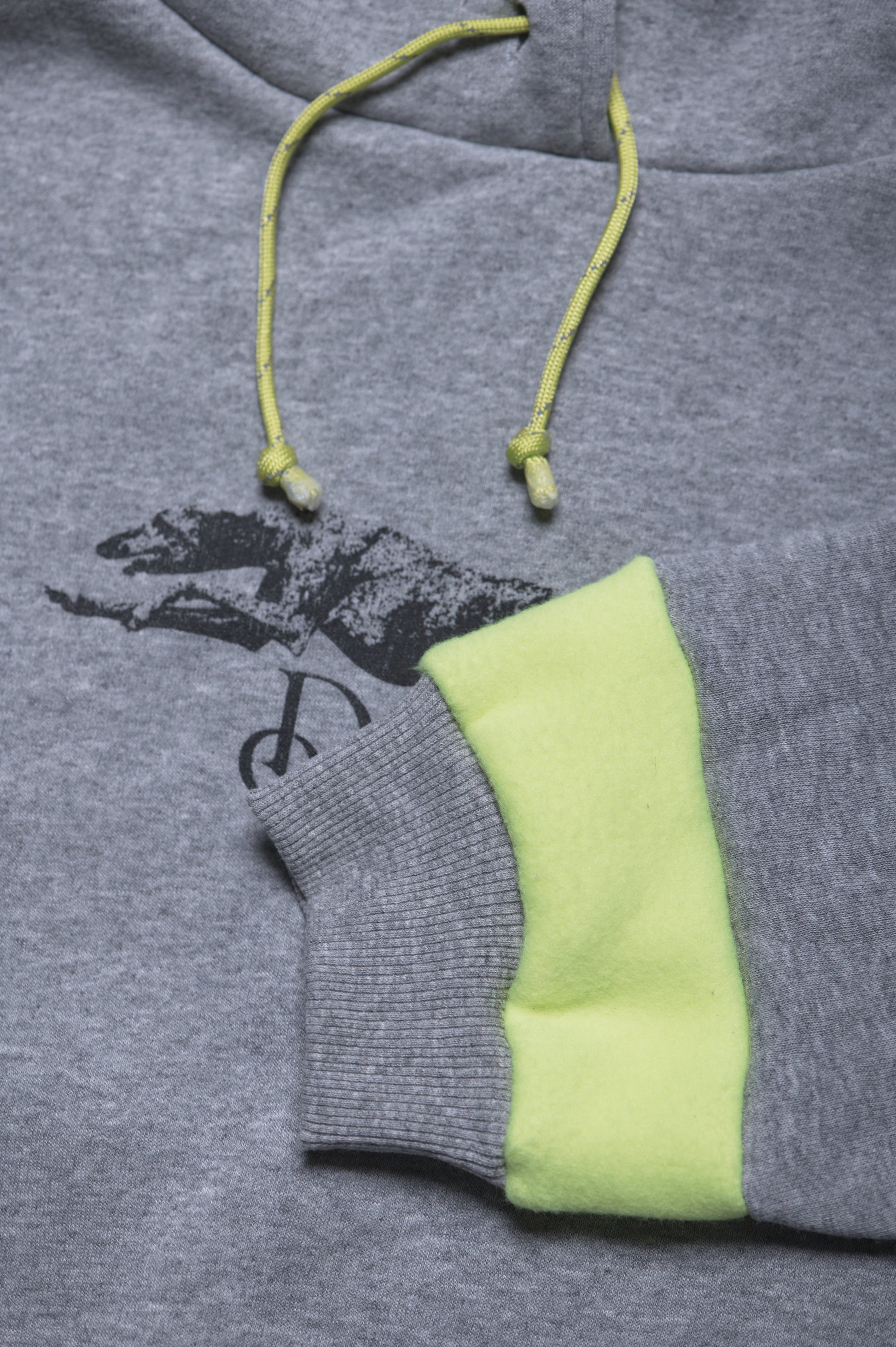 FLUO SHANGRI HOODIE