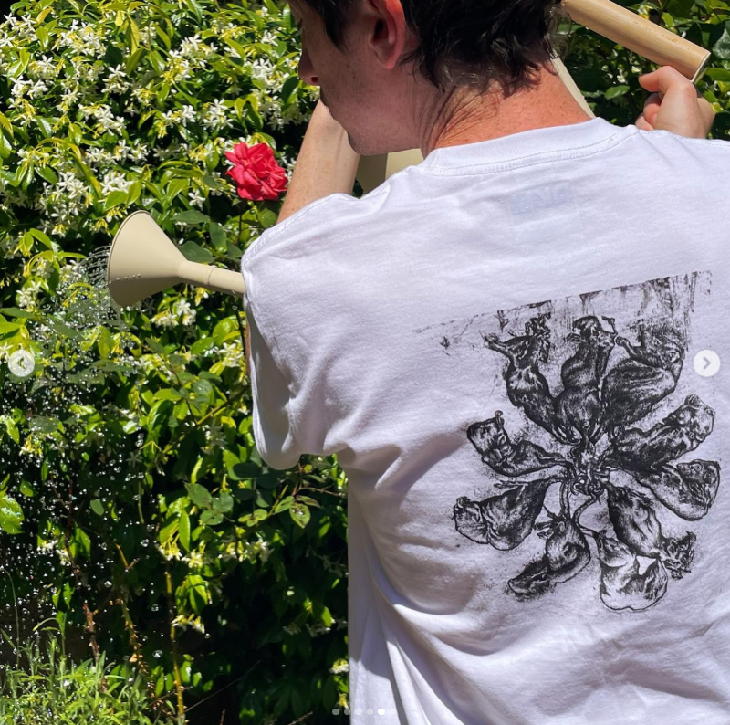 RE DEI RATTI WHITE TEE