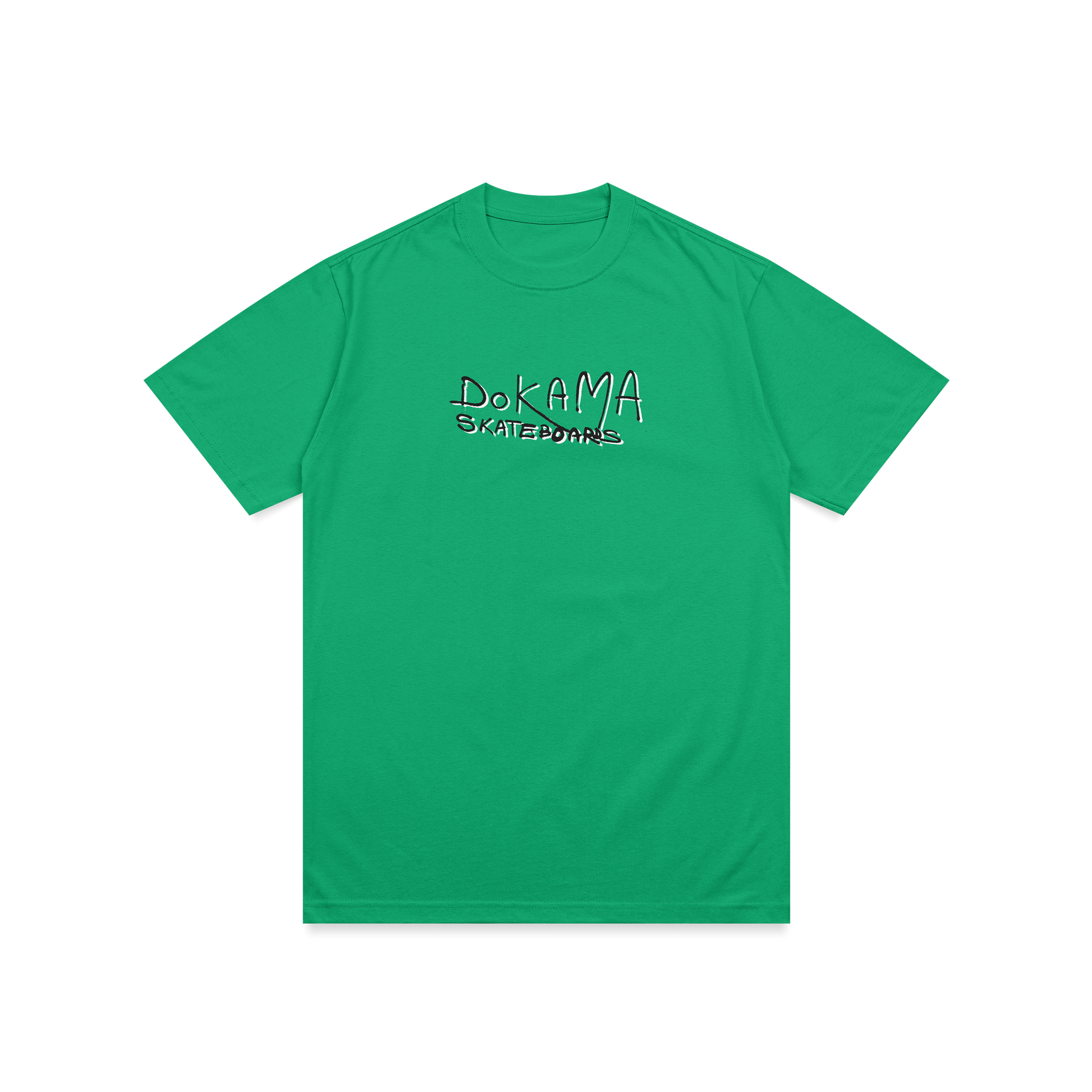 DOKAMA PUNK LOGO TEE GREEN